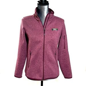 LL Bean fleece jacket/cardigan